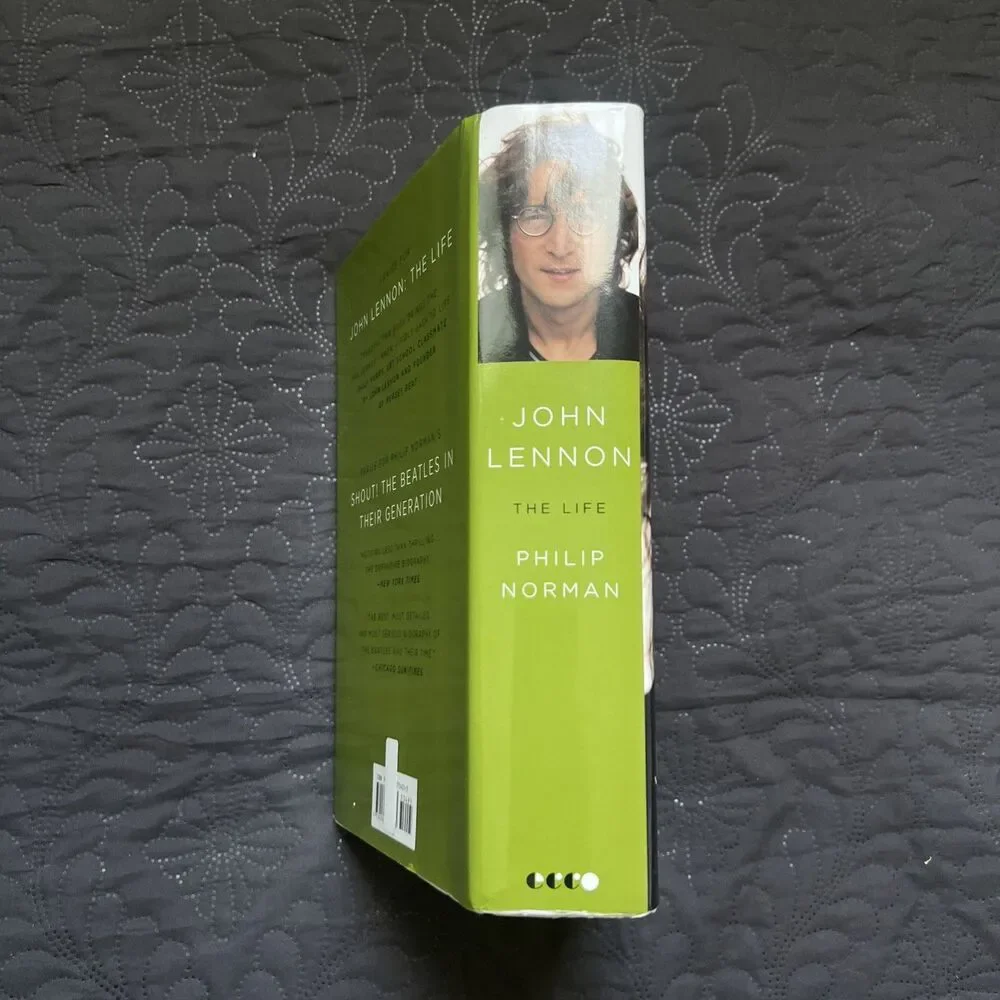 John Lennon: the Life by Philip Norman (2008, Hardcover) 1st Edition Collectible